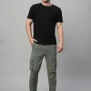 Cottonworld Regular Fit | Casual^Mens 100% Cotton Cargo Pants Olive