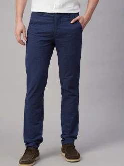 Cottonworld Slim Fit | Casual^Men's 100% Cotton Seer Sucker Slim Fit Pants