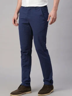 Cottonworld Slim Fit | Casual^Men's 100% Cotton Seer Sucker Slim Fit Pants