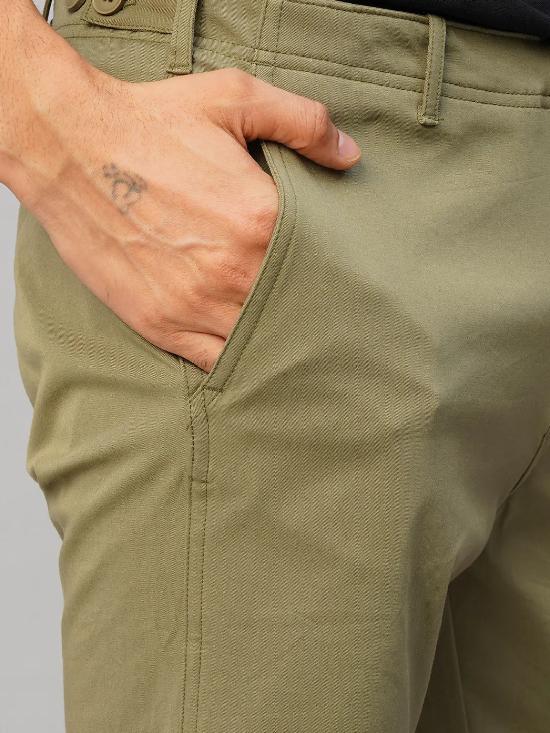 Cottonworld Slim Fit | Casual^Men's 4 Way Stretch Slim Fit Pants