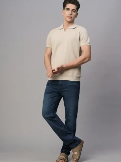 Cottonworld Basic | Round Neck^Men's Cotton Regular Fit Tshirt