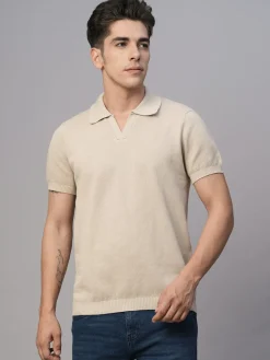 Cottonworld Basic | Round Neck^Men's Cotton Regular Fit Tshirt