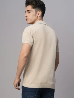Cottonworld Basic | Round Neck^Men's Cotton Regular Fit Tshirt