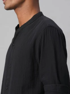 Women Cottonworld Solid | Solid^Men's 100% Cotton Loose Fit Shirt