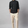 Women Cottonworld Solid | Solid^Men's 100% Cotton Regular Fit Shirt