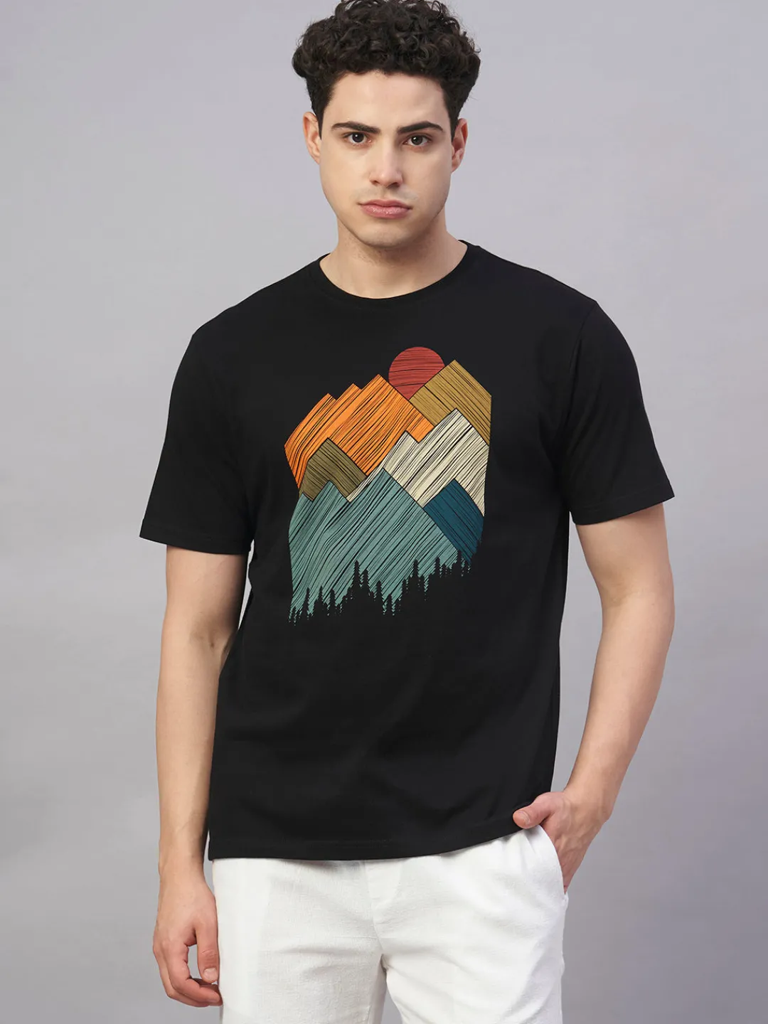 Cottonworld Regular Fit | Basic^Men's 100% Cotton Regular Fit Tshirt