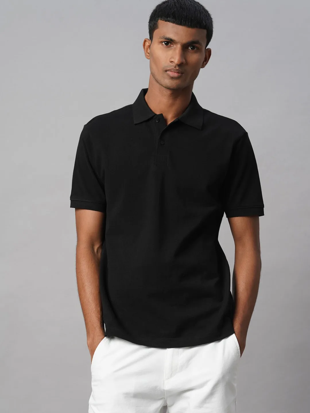Cottonworld Regular Fit | Polo^Men's 100% Cotton Regular Fit Tshirt