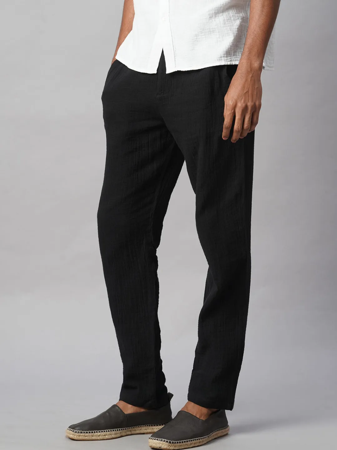 Cottonworld Drawstring | Regular Fit^Men's 100% Cotton Regular Fit Pant