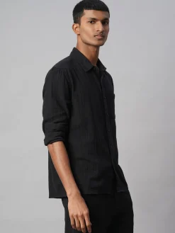 Women Cottonworld Solid | Solid^Men's 100% Cotton Regular Fit Shirt
