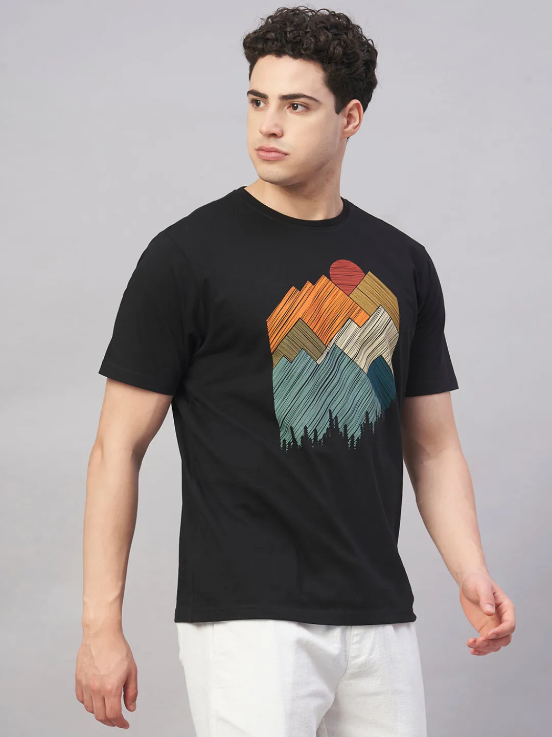 Cottonworld Regular Fit | Basic^Men's 100% Cotton Regular Fit Tshirt