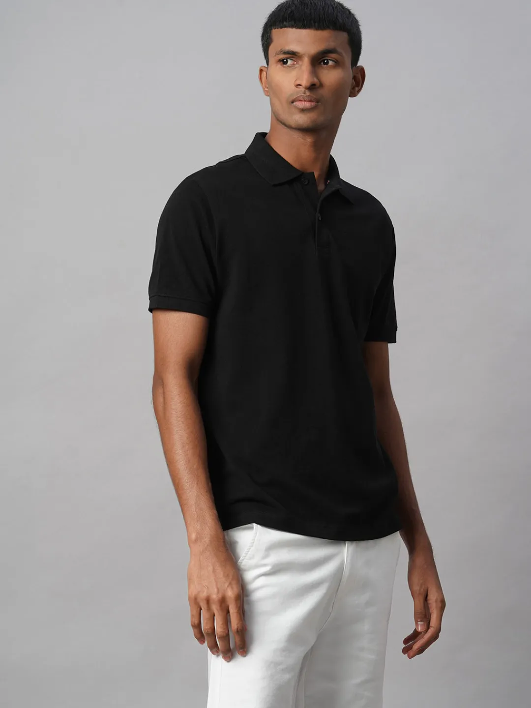 Cottonworld Regular Fit | Polo^Men's 100% Cotton Regular Fit Tshirt