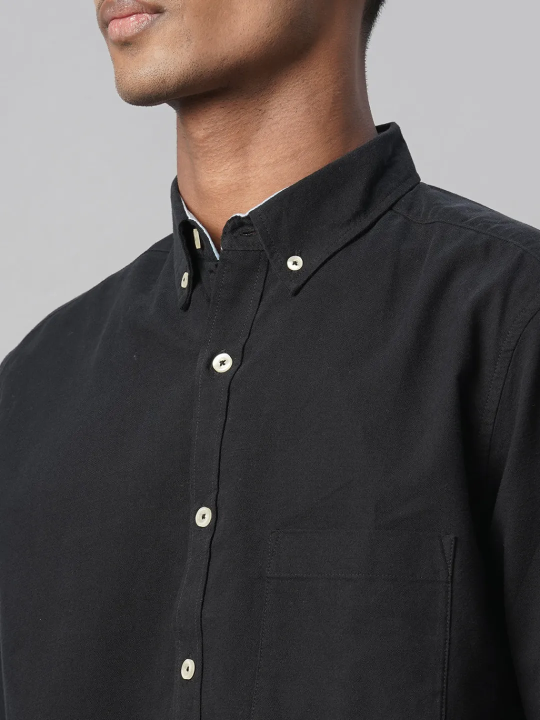 Women Cottonworld Solid | Solid^Men's 100% Cotton Regular Fit Shirt