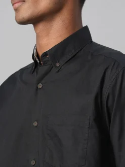 Women Cottonworld Solid | Solid^Men's 100% Cotton Regular Fit Shirt
