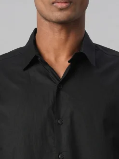 Women Cottonworld Solid | Solid^Men's 100% Cotton Slim Fit Shirt