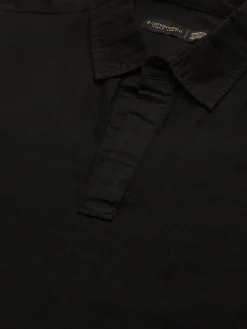 Women Cottonworld 100% Linen Shirts | 100% Linen Shirts^Men's 100% Linen Regular Fit Kurta Shirt