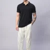 Cottonworld Men | Regular Fit^Men's Cotton Bamboo Elastane Regular Fit Tshirt