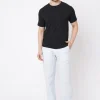 Cottonworld Men | Regular Fit^Men's Cotton Bamboo Elastane Regular Fit Tshirt