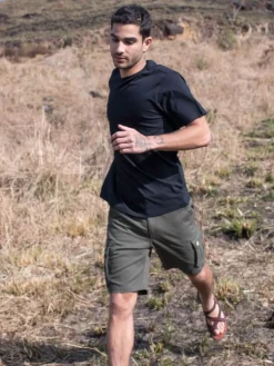 Cottonworld Men | Regular Fit^Men's Cotton Bamboo Elastane Regular Fit Tshirt
