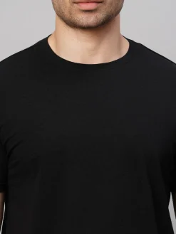 Cottonworld Men | Regular Fit^Men's Cotton Bamboo Elastane Regular Fit Tshirt