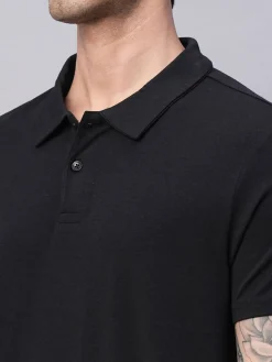 Cottonworld Men | Regular Fit^Men's Cotton Bamboo Elastane Regular Fit Tshirt