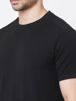 Cottonworld Men | Regular Fit^Men's Cotton Bamboo Elastane Regular Fit Tshirt