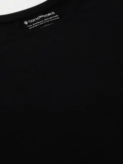 Cottonworld Men | Regular Fit^Men's Cotton Bamboo Elastane Regular Fit Tshirt