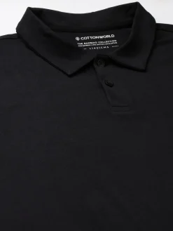 Cottonworld Men | Regular Fit^Men's Cotton Bamboo Elastane Regular Fit Tshirt