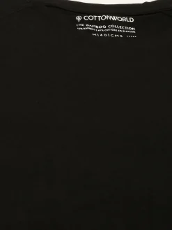 Cottonworld Men | Regular Fit^Men's Cotton Bamboo Elastane Regular Fit Tshirt