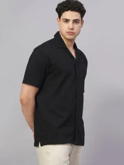 Cottonworld Regular Fit^Men's Cotton Elastane Regular Fit Tshirt
