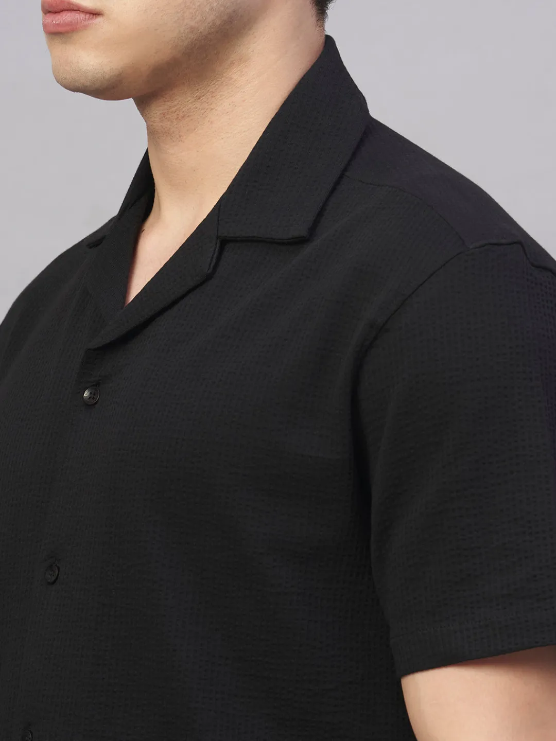 Cottonworld Regular Fit^Men's Cotton Elastane Regular Fit Tshirt