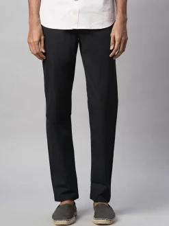 Cottonworld Regular Fit^Men's Cotton Lycra Regular Fit Pant