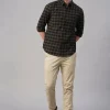Women Cottonworld Checkered | Checkered^Men's Cotton Regular Fit Shirt