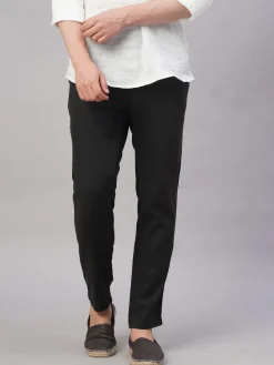 Cottonworld Pants | Pants^Men's Linen Cotton Regular Fit Pant