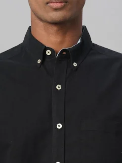 Women Cottonworld Solid | Solid^Men's Oxford 100% Cotton Regular Fit Shirt