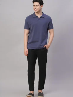 Cottonworld Pants | Pants^Men's Viscose Linen Regular Fit Pant
