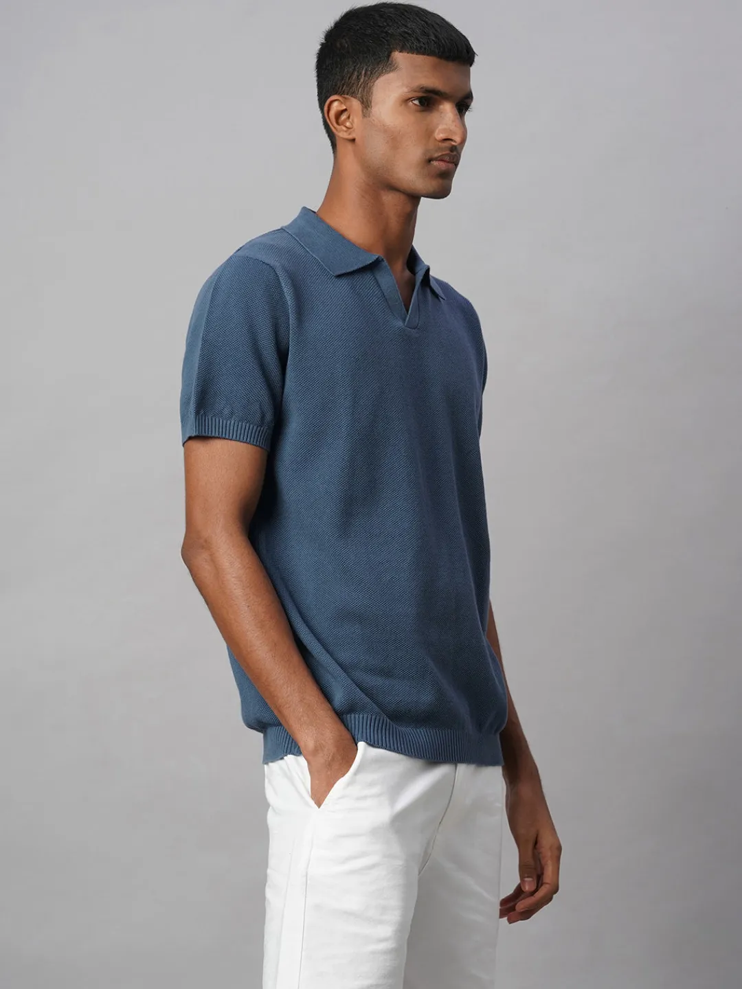 Cottonworld Regular Fit^Men's 100% Cotton Regular Fit Tshirt