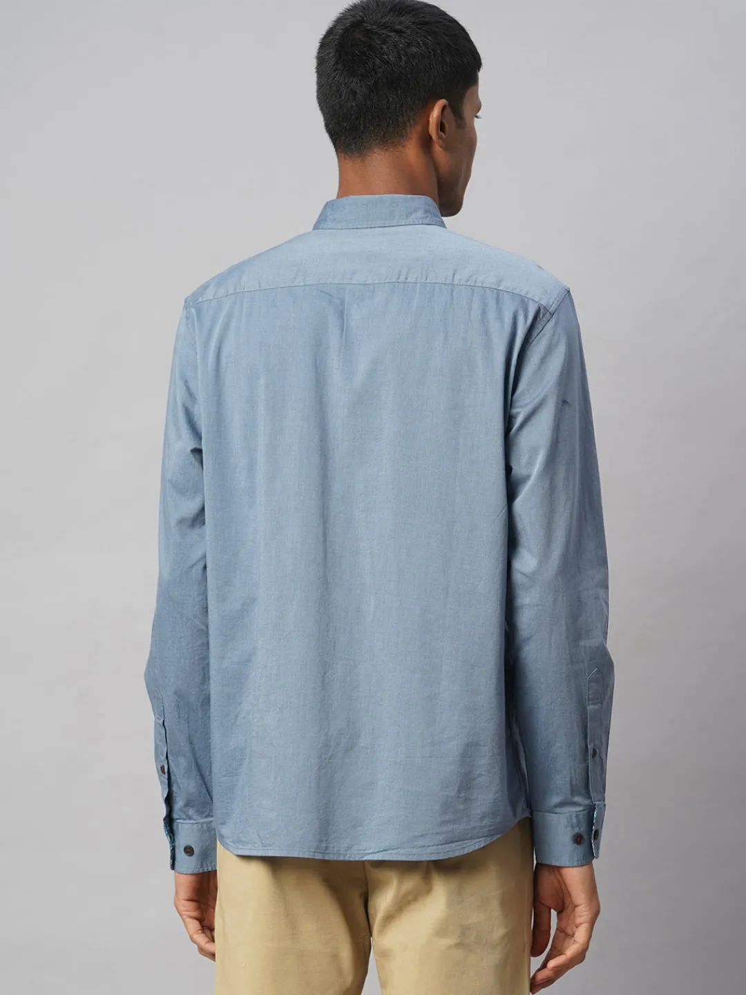 Women Cottonworld Solid | Solid^Men's 100% Cotton Regular Fit Shirt