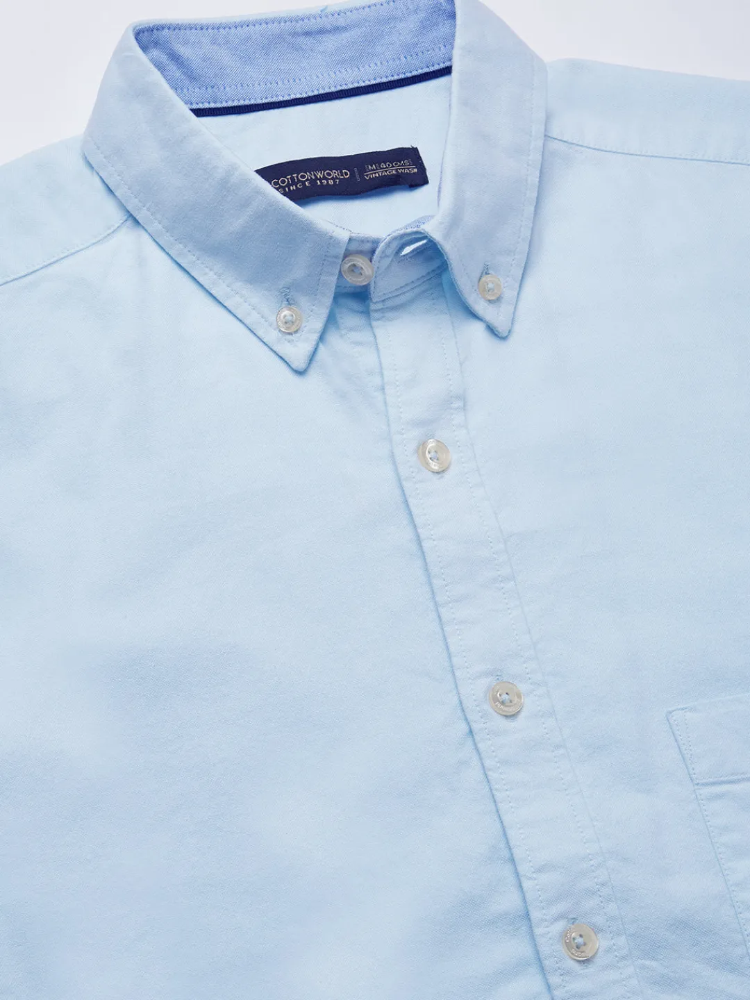 Women Cottonworld Solid | Solid^Men's 100% Cotton Regular Fit Shirt