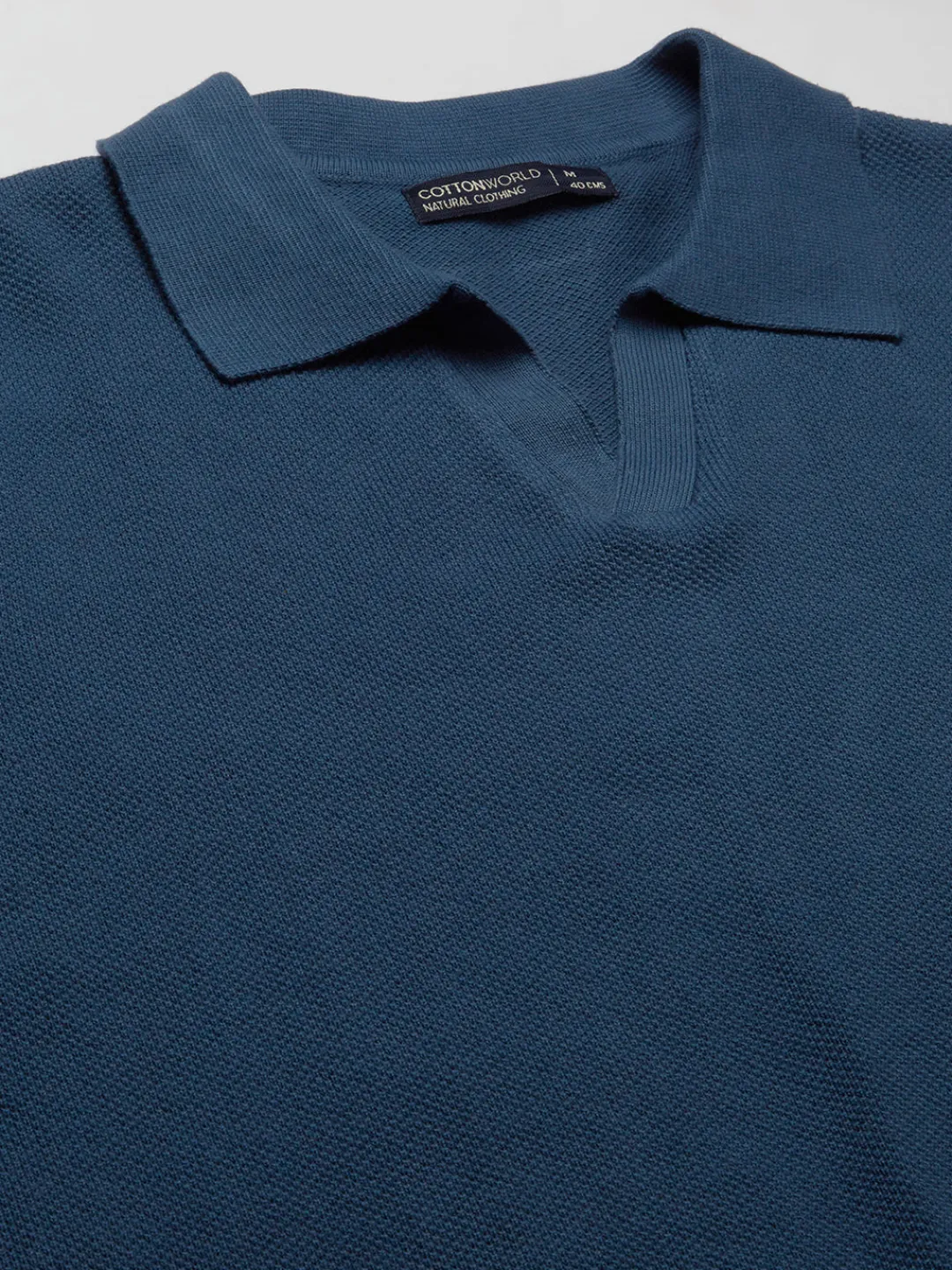 Cottonworld Regular Fit^Men's 100% Cotton Regular Fit Tshirt
