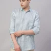 Women Cottonworld 100% Linen Shirts | 100% Linen Shirts^Men's 100% Linen Regular Fit Shirt