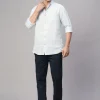 Women Cottonworld 100% Linen Shirts | 100% Linen Shirts^Men's 100% Linen Regular Fit Shirt