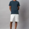 Cottonworld Men | Regular Fit^Men's Cotton Bamboo Elastane Regular Fit Tshirt