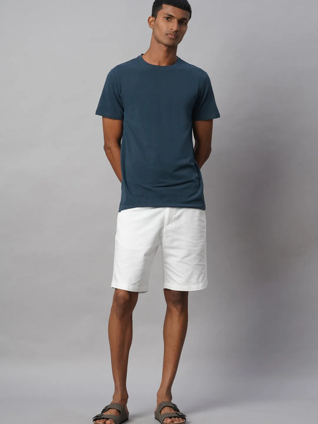 Cottonworld Men | Regular Fit^Men's Cotton Bamboo Elastane Regular Fit Tshirt