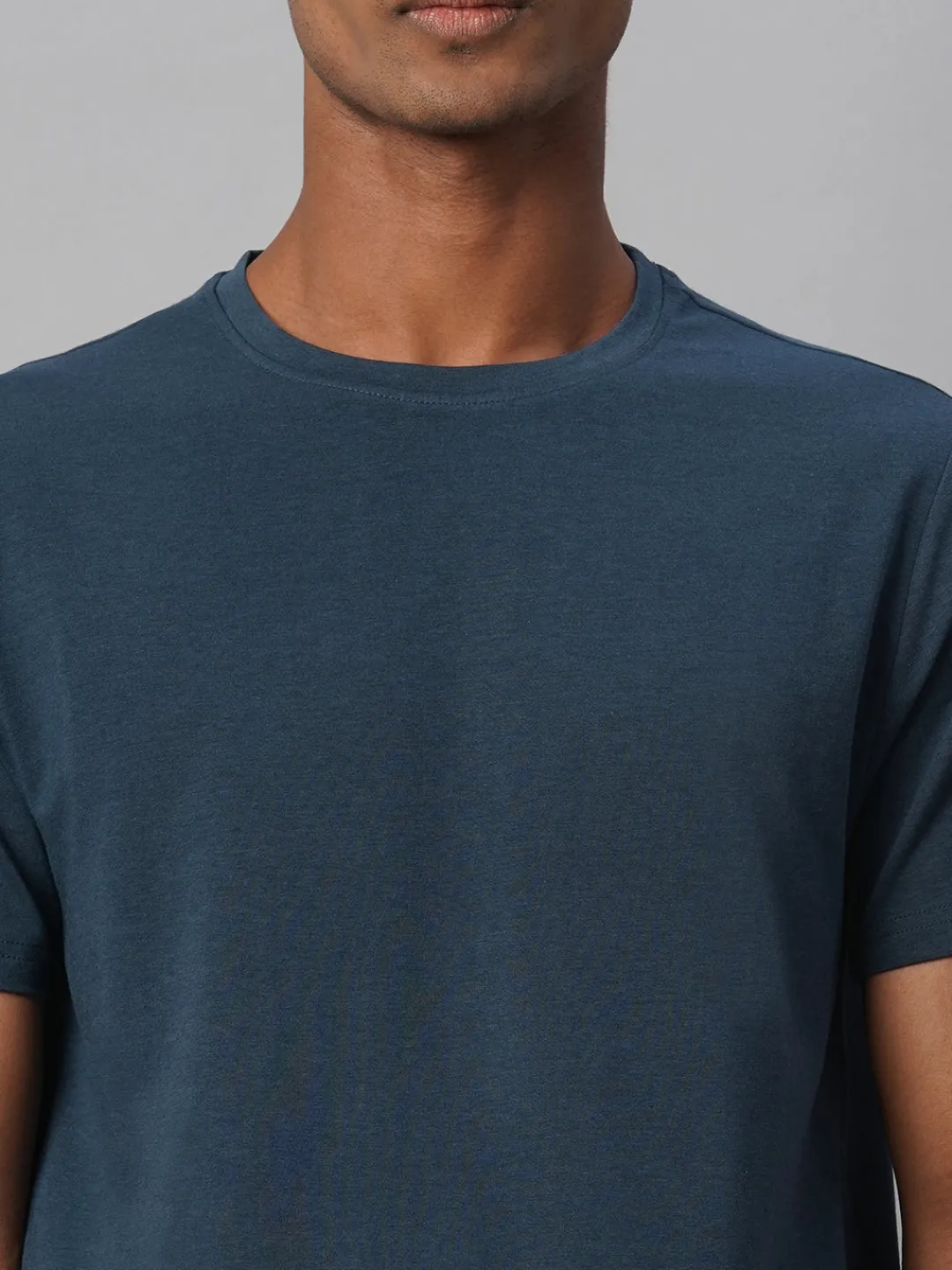 Cottonworld Men | Regular Fit^Men's Cotton Bamboo Elastane Regular Fit Tshirt