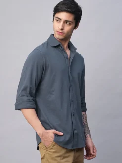 Cottonworld Regular Fit^Men's Cotton Elastane Regular Fit Tshirt