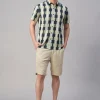 Women Cottonworld Print | Print^Men's Cotton Flax Regular Fit Shirt