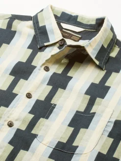 Women Cottonworld Print | Print^Men's Cotton Flax Regular Fit Shirt