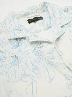 Women Cottonworld Print | Print^Men's Cotton Loose Fit Printed Shirt