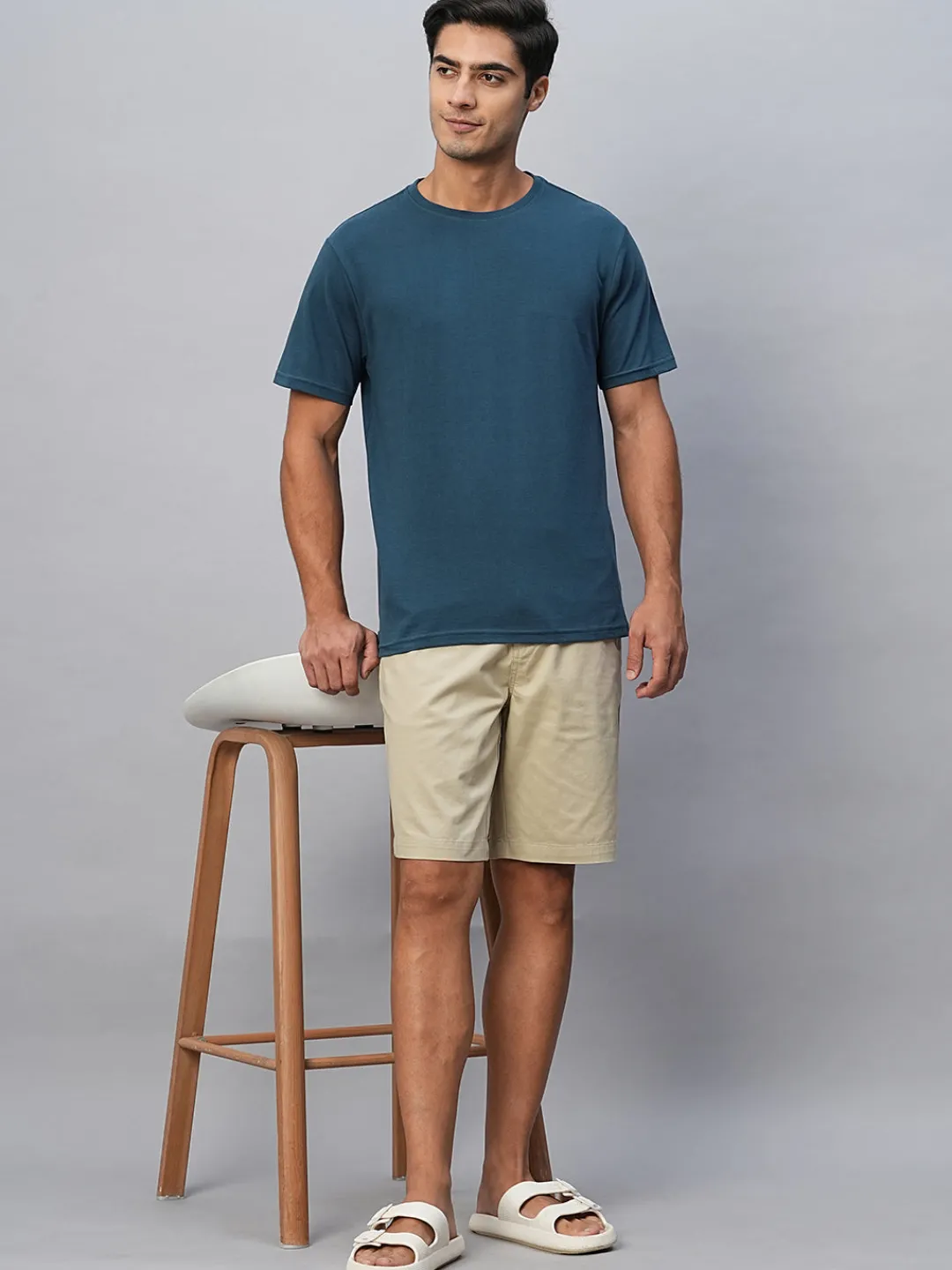 Cottonworld Regular Fit | Basic^Men's Cotton Regular Fit Tshirt