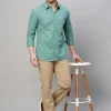 Women Cottonworld Striped | Striped^Men's Cotton Regular Fit Striped Shirt